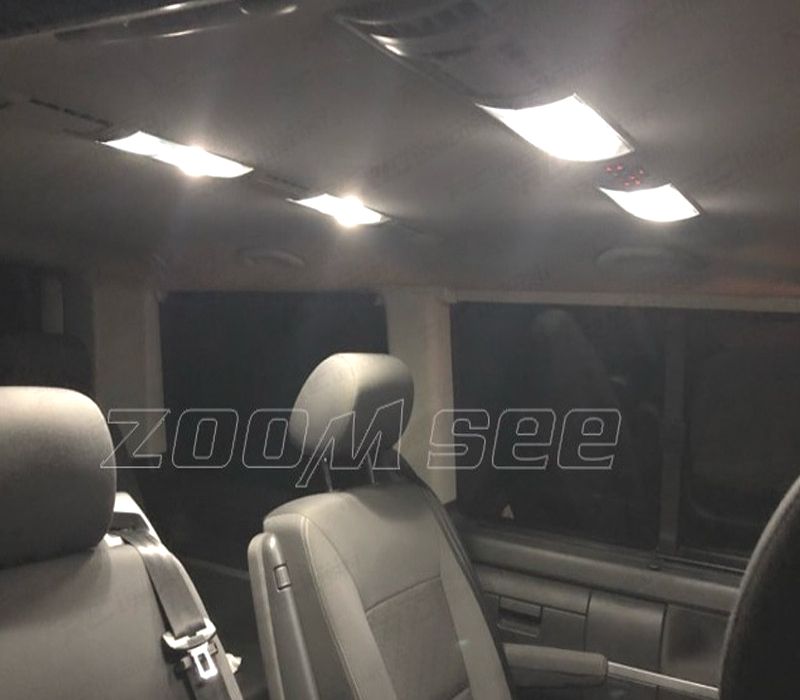 KIT COMPLETO 17 LAMPADAS LED INTERIOR PARA VOLKSWAGEN VW MULTIVAN MK6 T6 16-