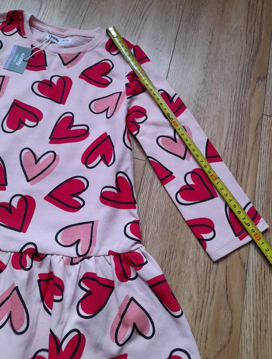 Сукня, плаття сердечки Sinsay 104см. 3-4р. Нова.