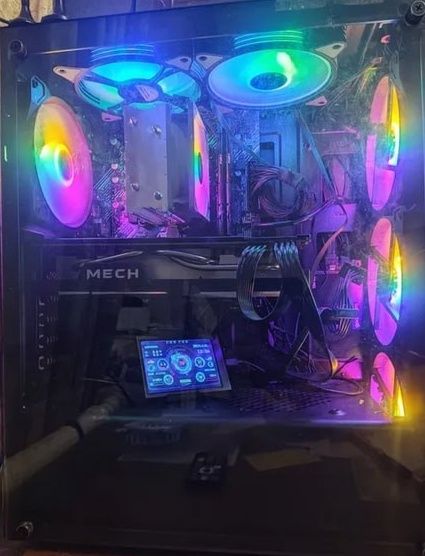 ARGB вентилятори Aigo з контролером 6шт