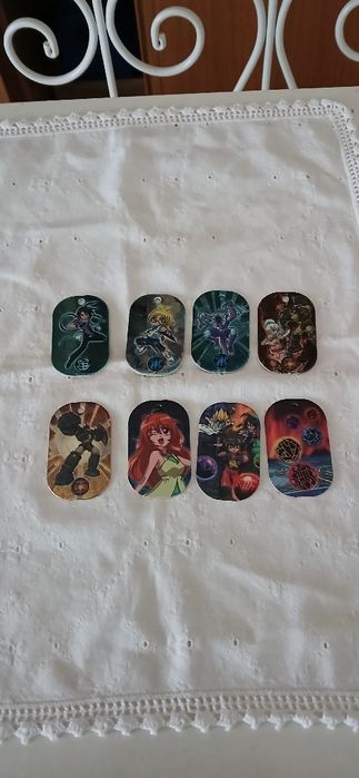 Chapas Identicadoras Bakugan