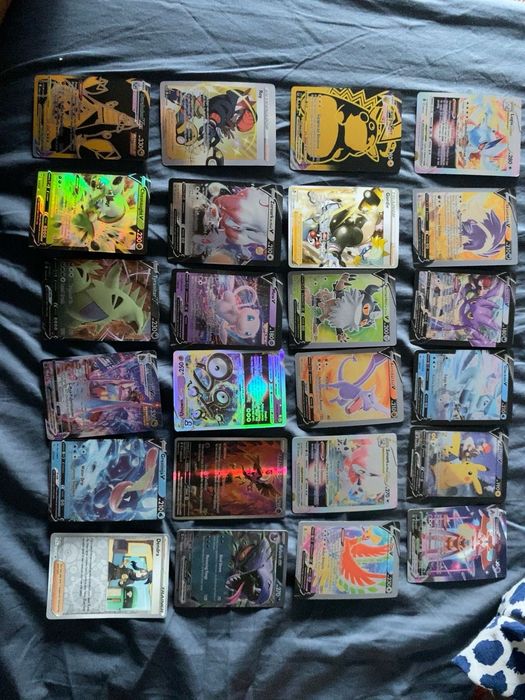 Cartas Pokémon brilhantes