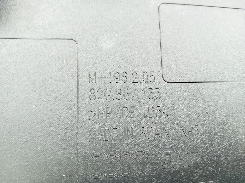 Forra porta / quartela frente esquerda AUDI A1 Sportback (GBA)