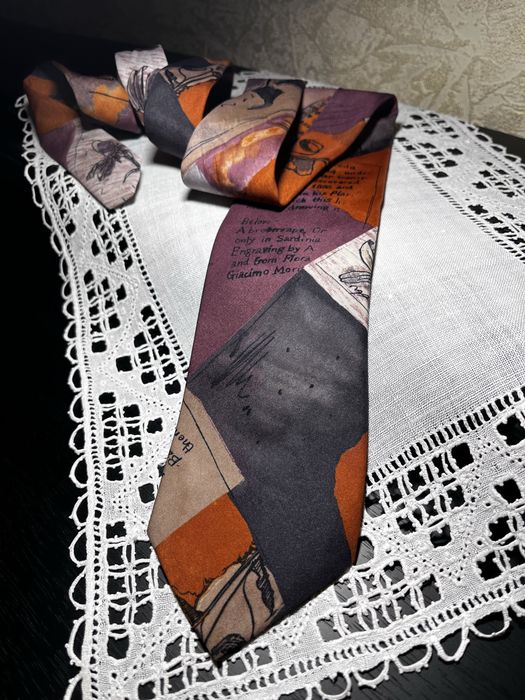 Краватка Вінтаж Шовк Преміум Ручна робота