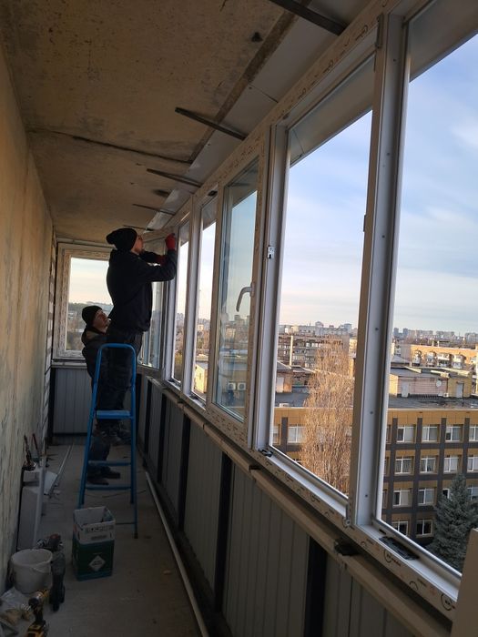Монтаж Демонтаж Заміна Вікон Дверей Перегородок Ремонт Балкона