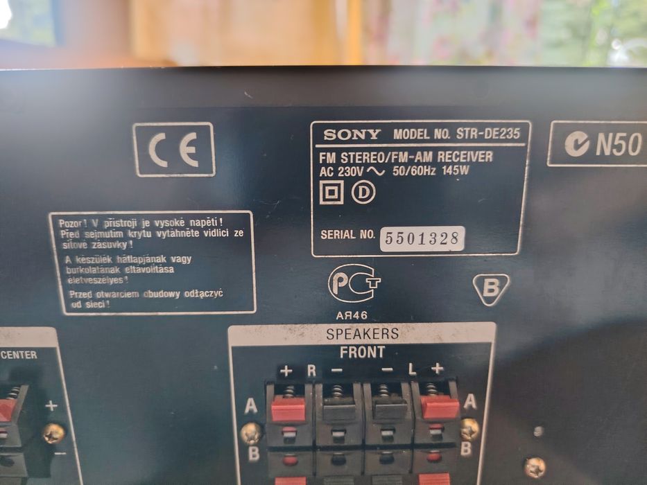 Wzmacniacz Sony + głośniki