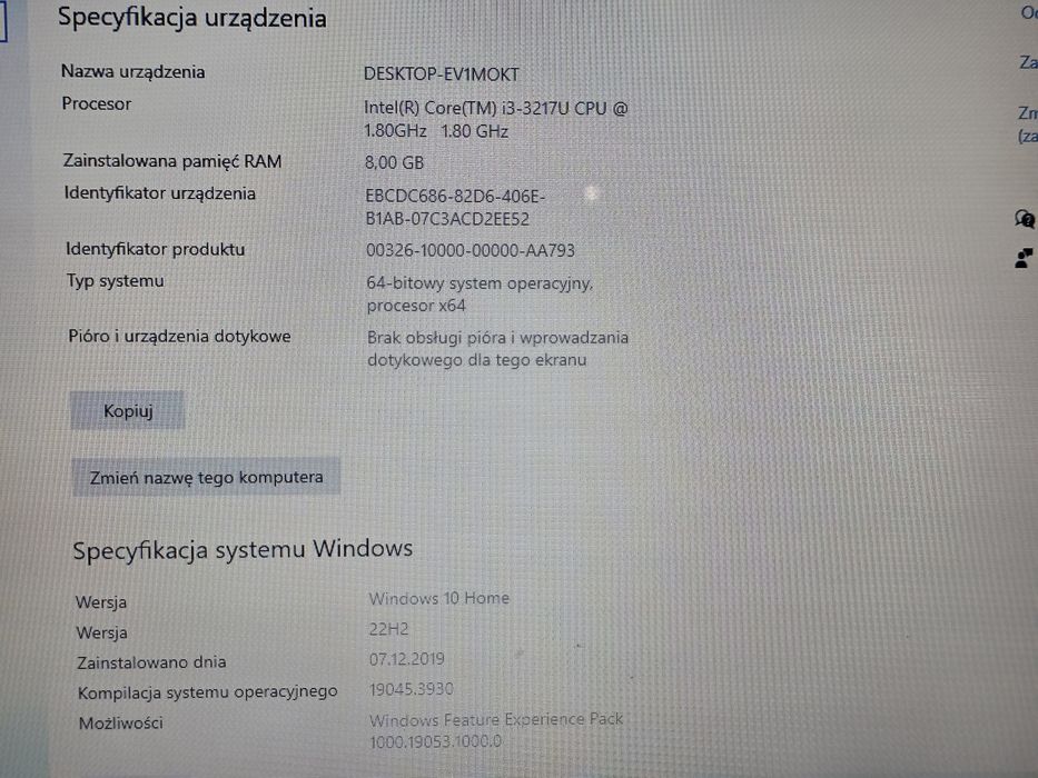 Laptop HP Pavilion 15 B010ew