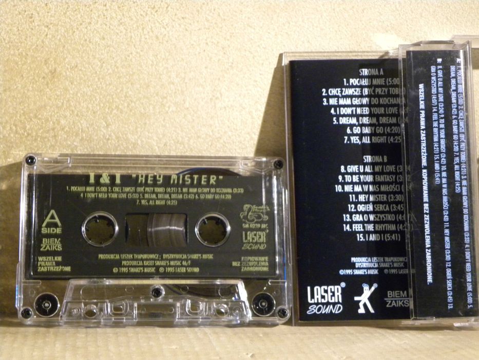 kaseta magnetofonowa I & I Hey mister
