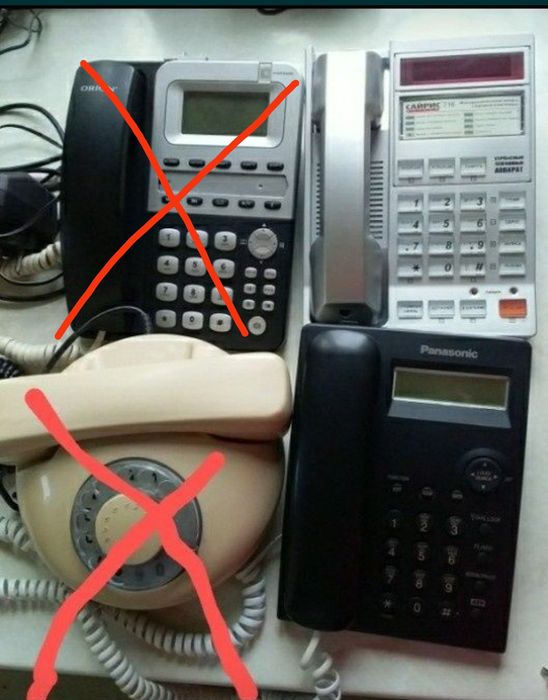Телефоны стационарные.