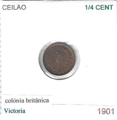 Ceilão - - - - - Moedas
