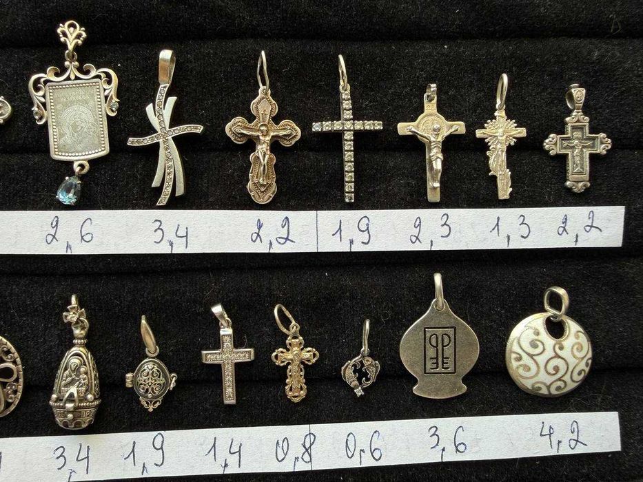 кулони підвіски - срібло