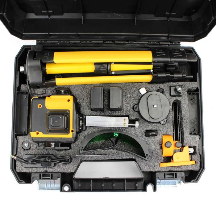 Акумуляторний лазерний нівелір DeWalt DCLE34031N 3D-4D 16. Арт. 1783