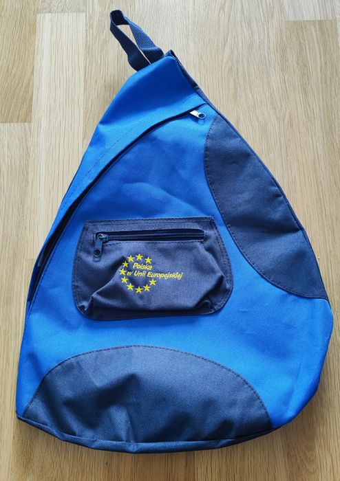 Plecak reklamówka jednoramienny.