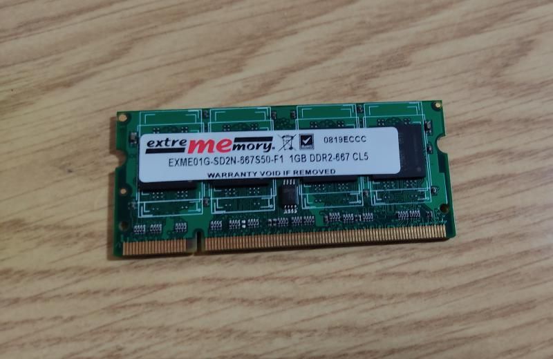 Various 2GB DDR2, 1GB, 512MB, 256MB, 4MB, 1MB64551039025154121