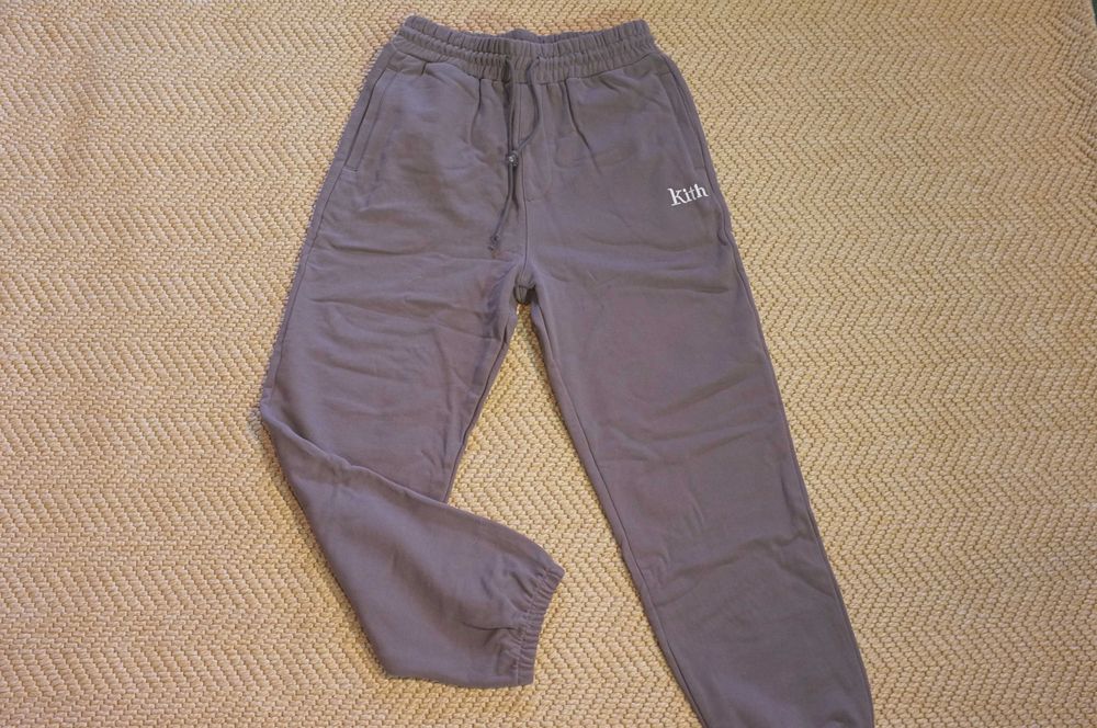 Штаны спортивные Kith (размер L) утепленные хлопковые флисовые осень