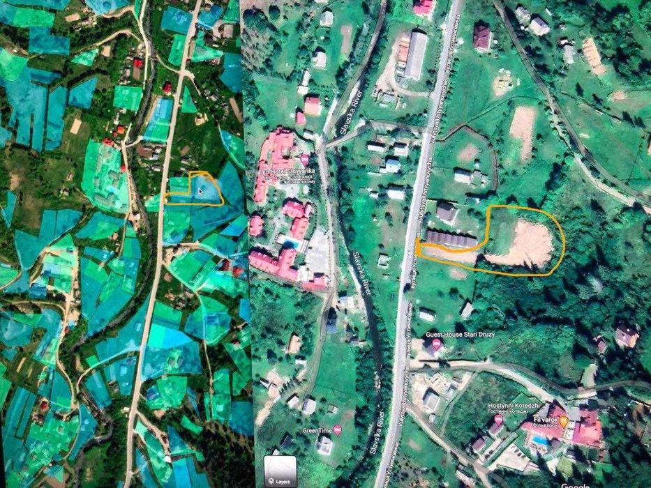 Земля, будівництво, Славське, Стрийський, Львівська область