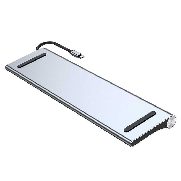 Rozgałęziacz HUB przejściówka USB-C 11w1 4xUSB HDMI SD VGA JACK LAN