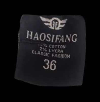 Стильные джинсы-джоггеры HAOSIFANG, размер L — отличное состояние!
