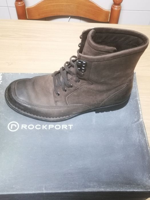 botas rockport usadas apenas uma vez