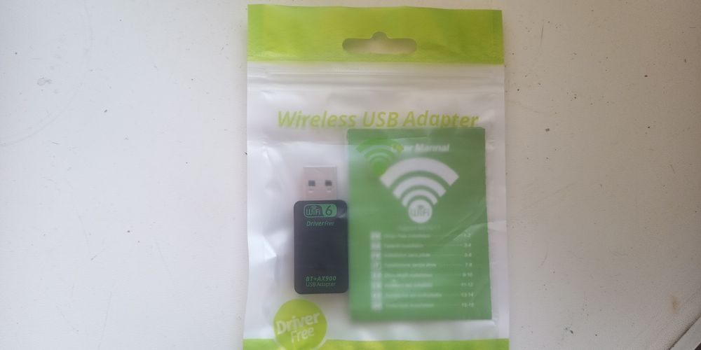 Wi-fi  fi6+Bluetooth 5.4 адаптер