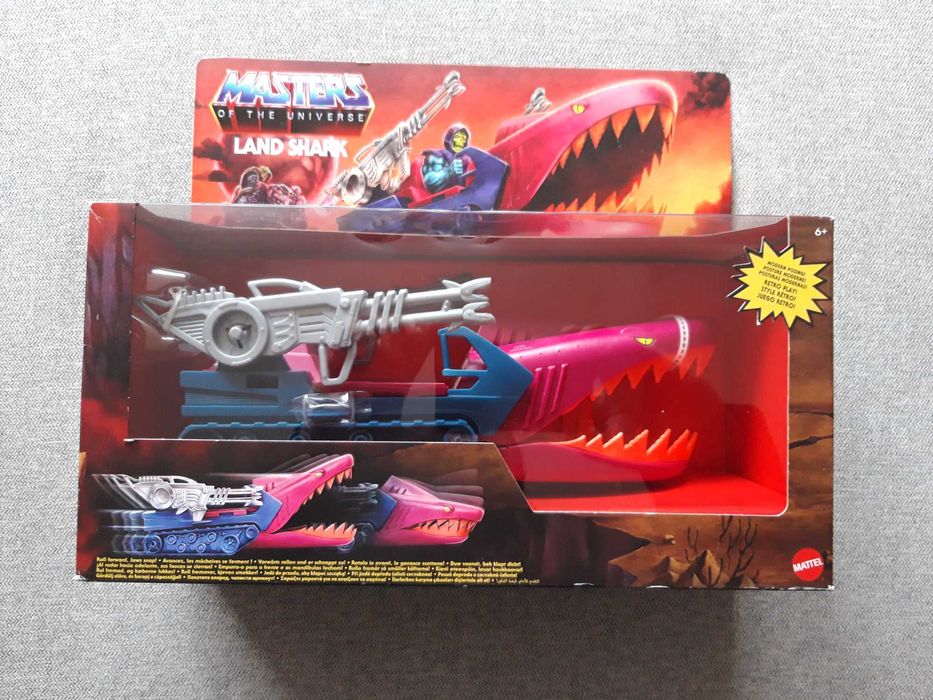 "Land Shark" dos Masters of the Universe - Artigo NOVO
