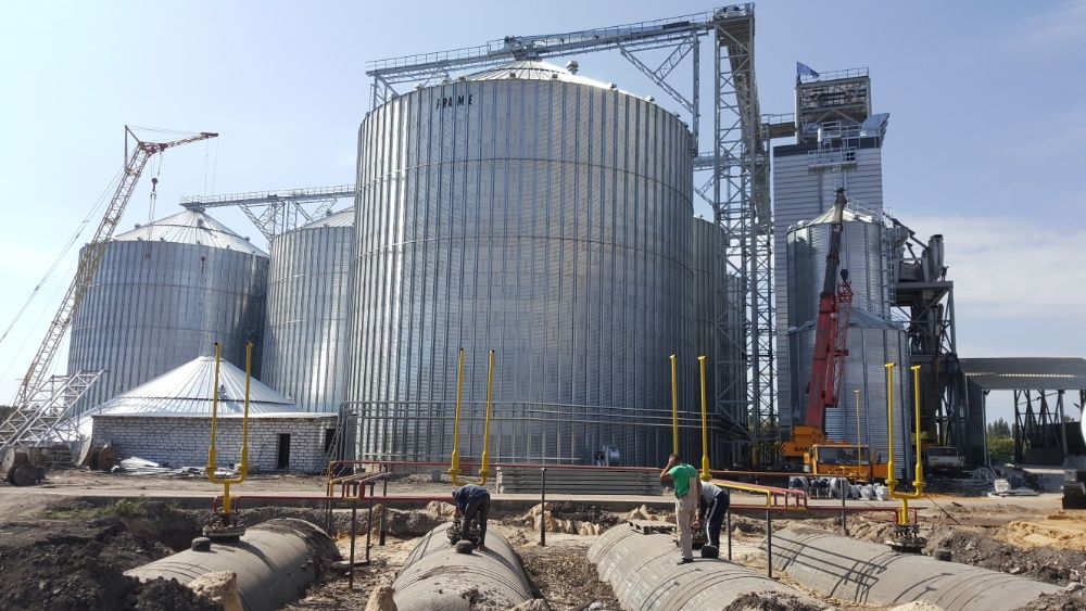 Газоснабжение предприятия пропаном, Автономное газоснабжение, емкости