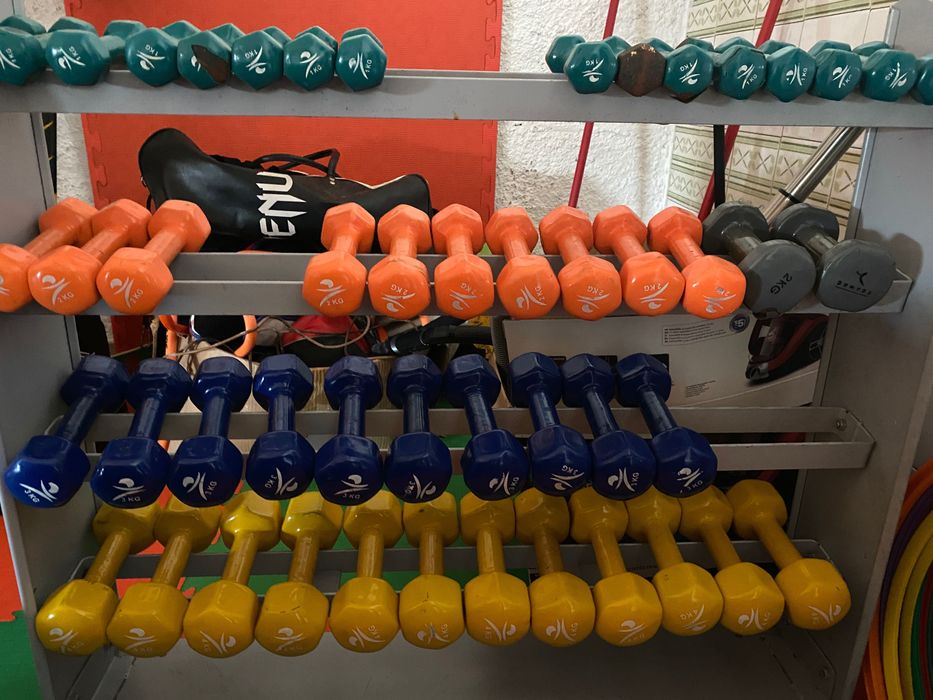 Halteres de 1kg, 2Kg, 3Kg e 4kg
