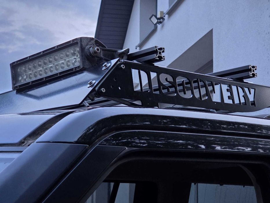 relingi dachowe - bagażnik do land rovera discovery 3 i 4 w kolorze czarnym połysk
