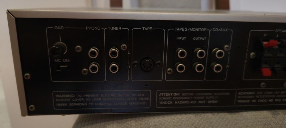 DUAL CV 1460 – wzmacniacz stereo – klasyczny niemiecki Hi-Fi