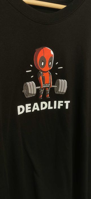Koszulka -Deadpool Deadlift (RÓŻNE ROZMIARY)