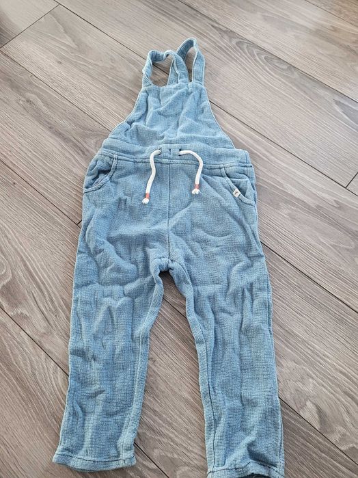 Spodnie na szelkach Zara rozmiar 92