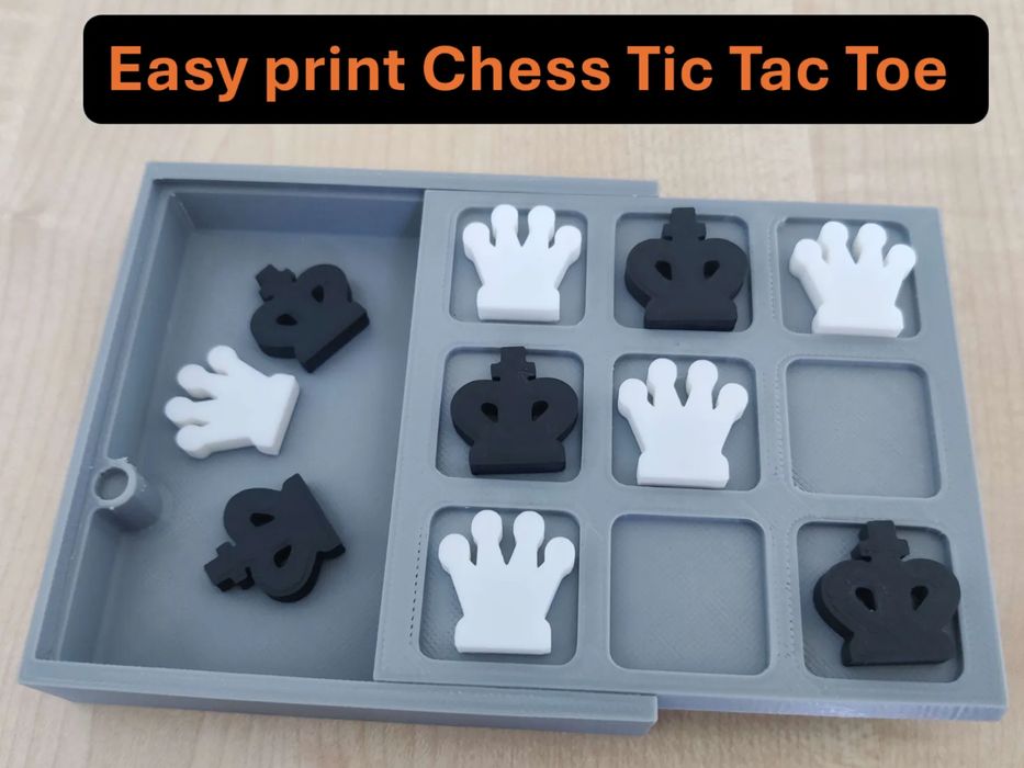 Jogo Jogo da Velha com Peças de Xadrez V2