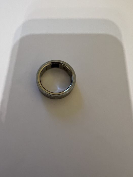 Oura Ring 4 Brushed Silver Size 11