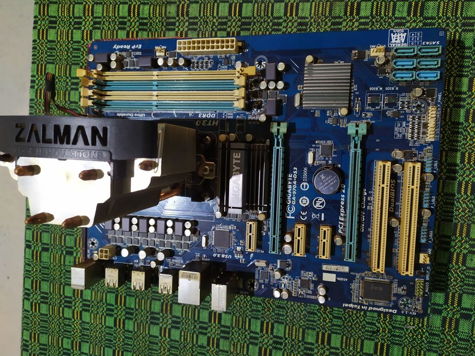 Комплект: материнка/процессор/башня