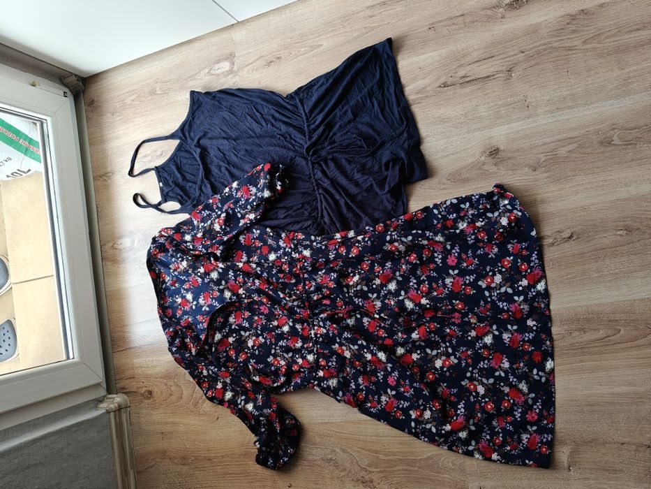 Paczka damskich ubrań. Rozmiar M-L