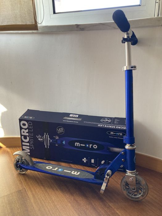 Micro Scooter - Sprite LED - Blue