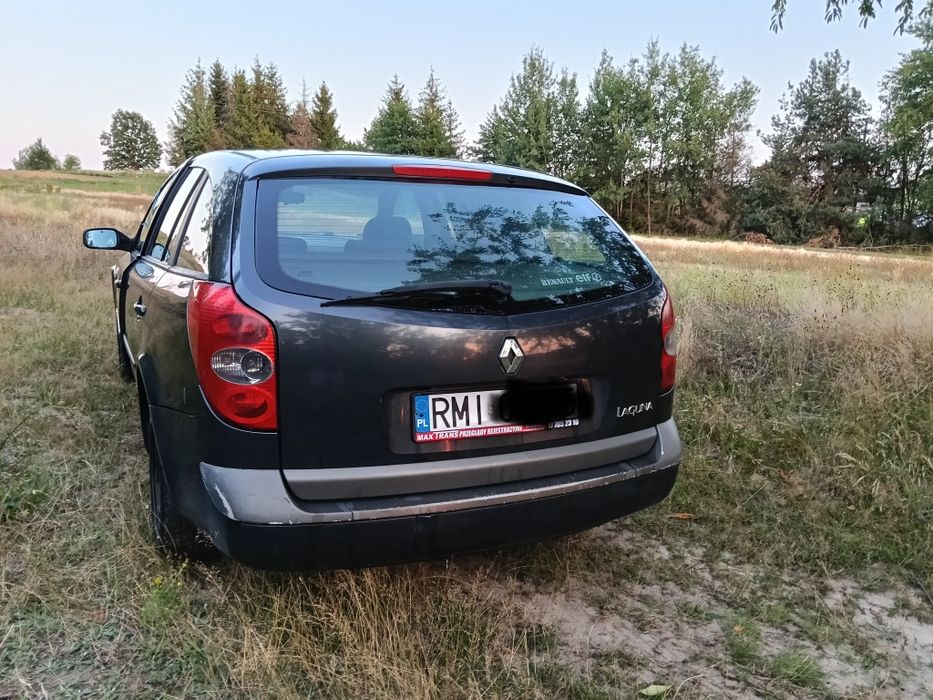 Renault laguna II 1.9 dCi 120 km | opłaty ważne