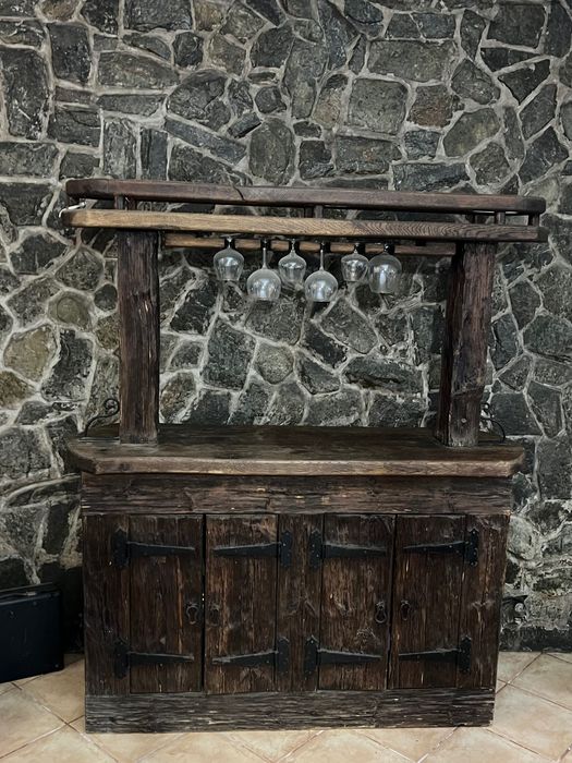 Bar rústico peça única