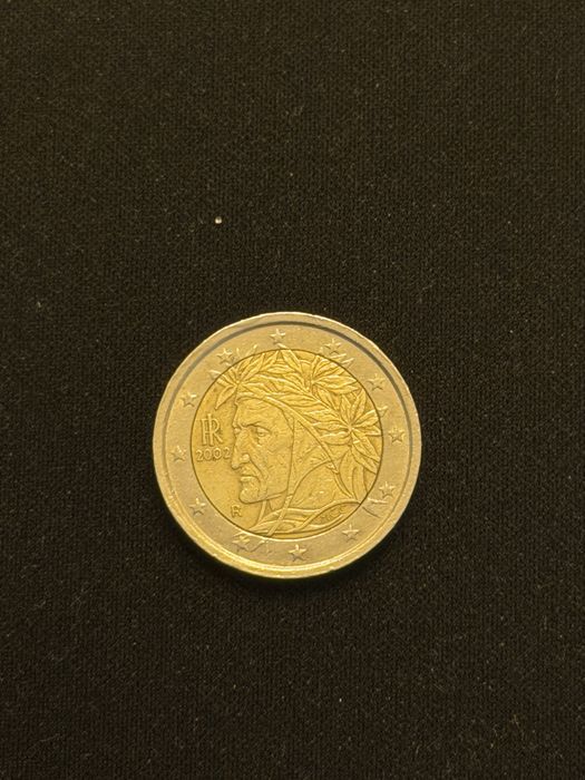 2 Euro 2002 Dante Aligerii Włochy
