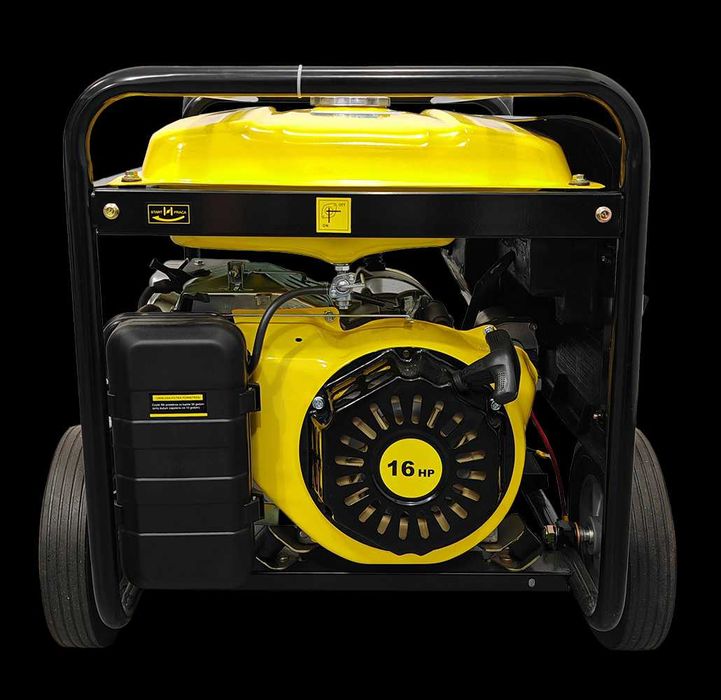 Agregat prądotwórczy z rozrusznikiem elektrycznym 230V/400V 5KW koła