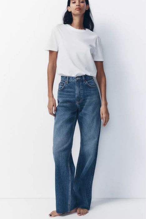 Джинси Zara wide leg 34