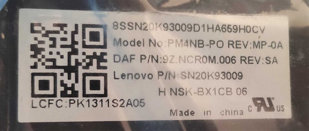 Teclado NOVO retroiluminado para Lenovo Ideapad 310S 510S 710S (PT)