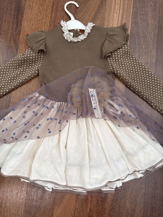 vestido de outono/inverno menina 5 anos