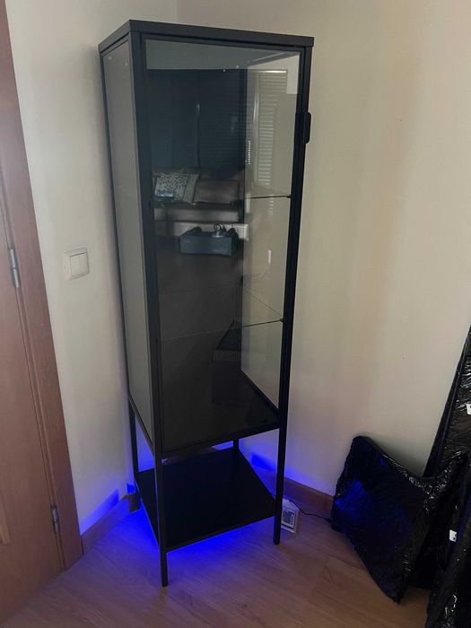 Ikea Rudsta Glass Cabinet