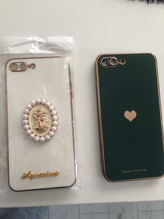 Etui na telefon Iphone 8 plus Nowe dwie sztuki