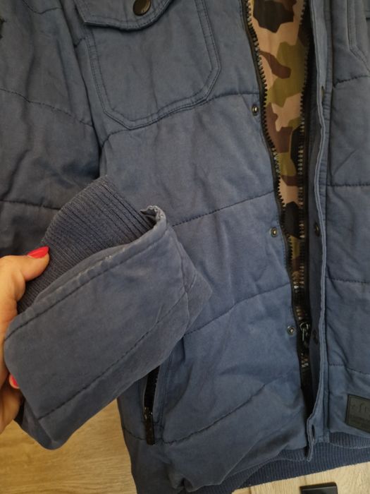 Kurtka zimowa męska gruba ciepła r.M