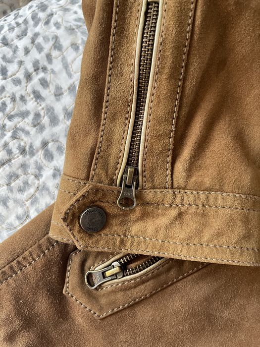 Massimo Dutti чоловіча замшева куртка, натуральна шкіра кози 42 (XL)