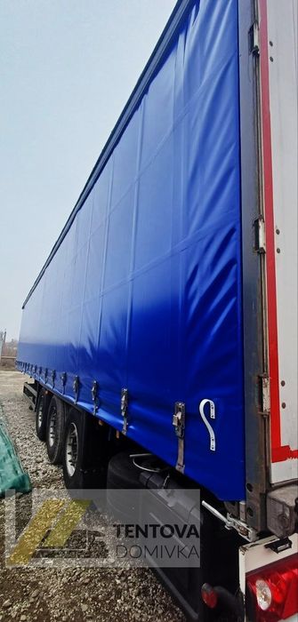 Бічна штора тент  напівпричеп