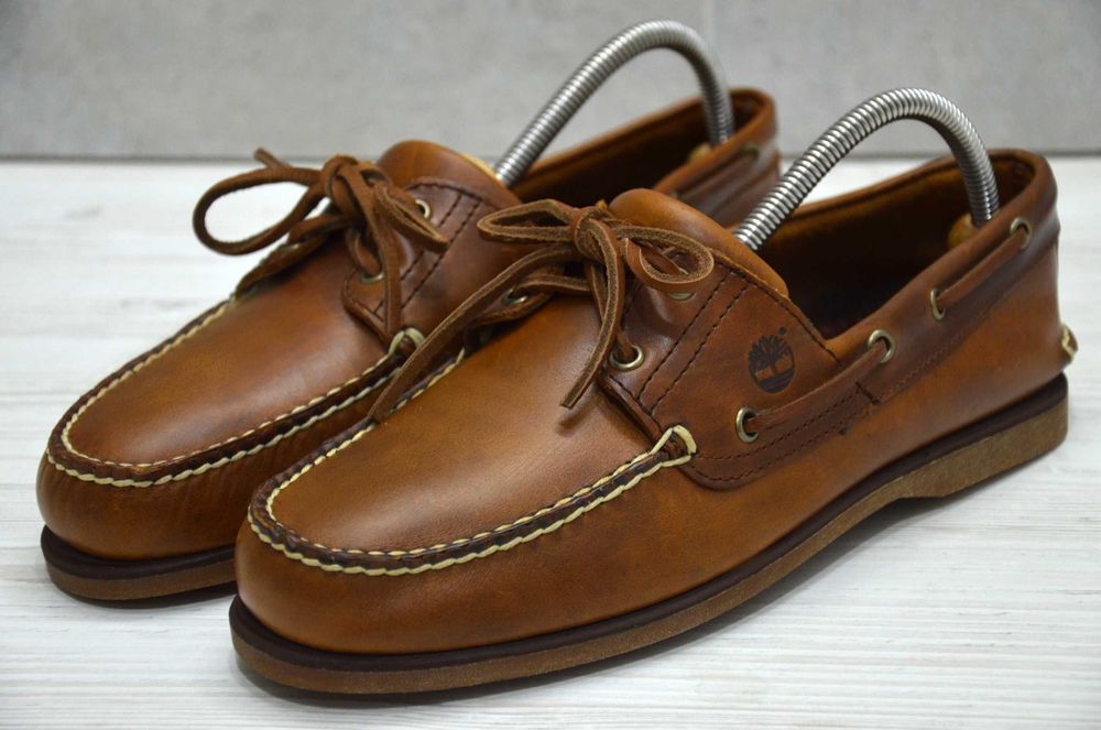 Timberland, оригінал шкіряні топсайдери   44.5/45
