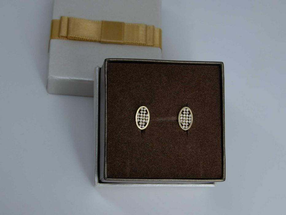 Złote kolczyki 585 1,57 gram Nowe Okazja WYSYŁKA GRATIS