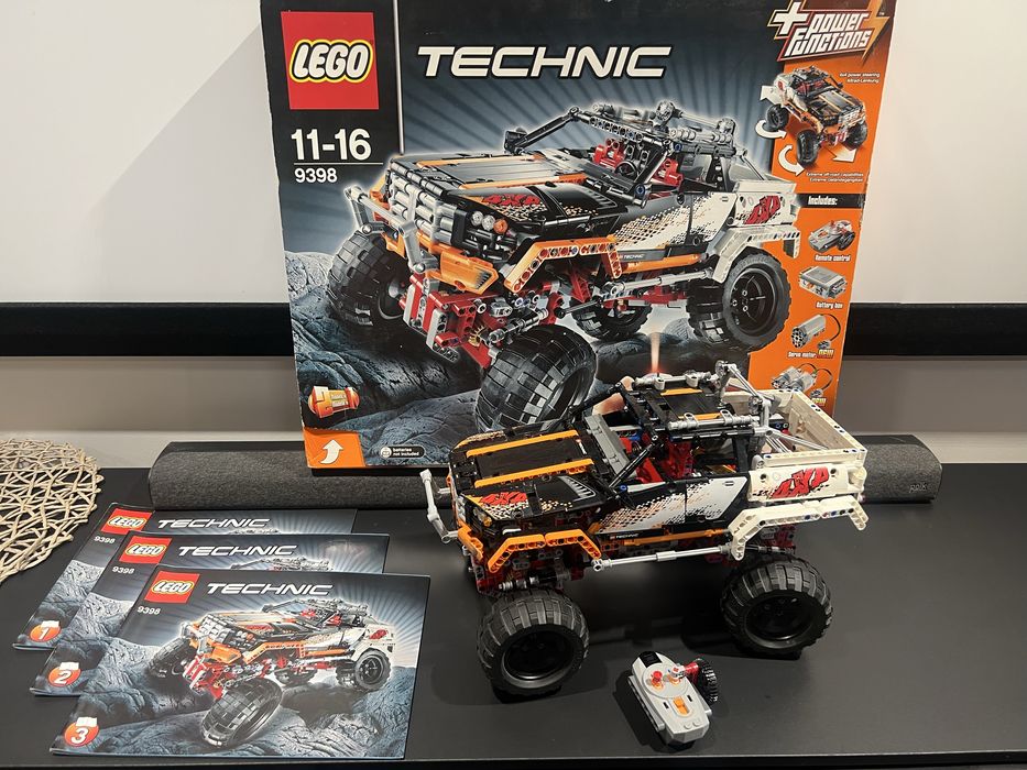 Lego Technic 9398 - Wóz z napędem 4x4 2w1